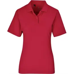 Ladies Alex Varga Lucca Golf Shirt Red